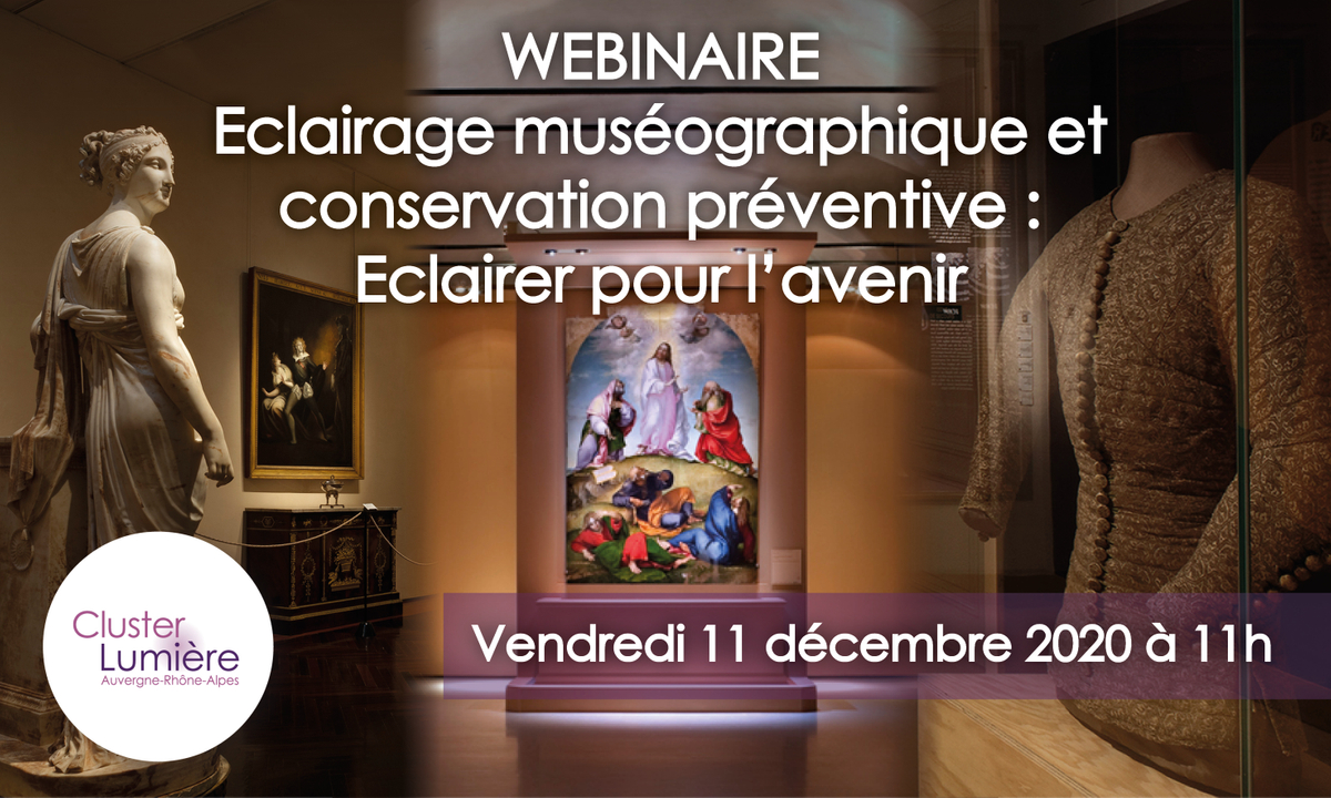 Webinaire éclairage muséographique et conservation préventive Vignette