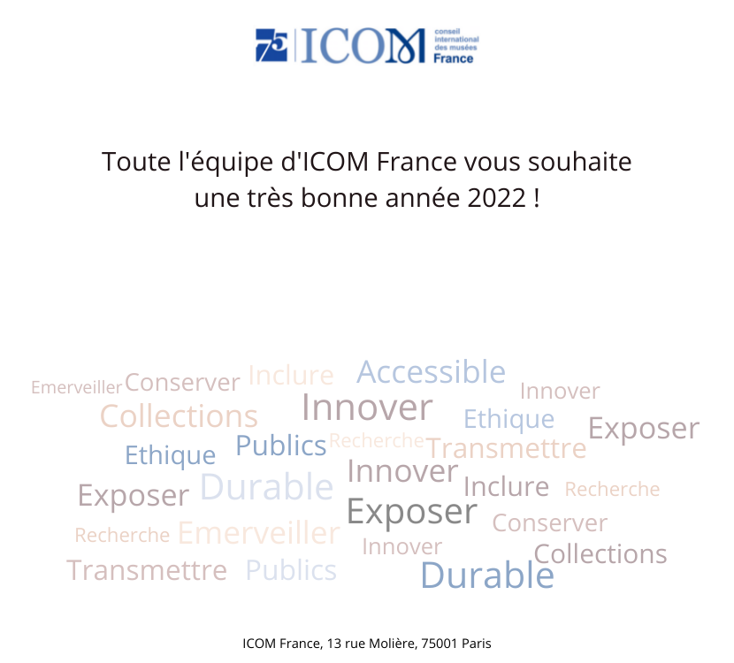 ICOM France vous souhaite une bonne année 2022