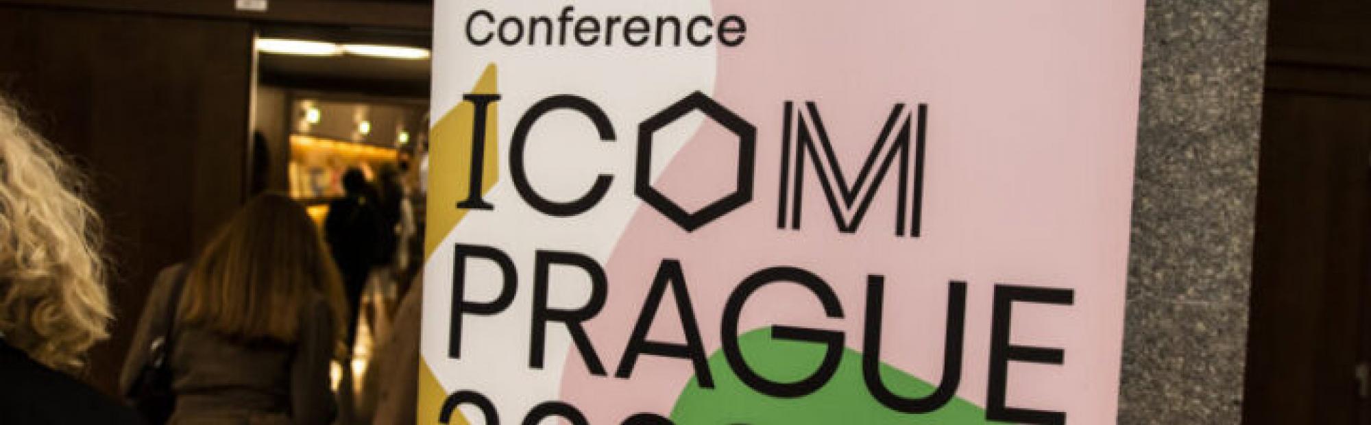 Illustration de l'affiche ICOM Prague 2022