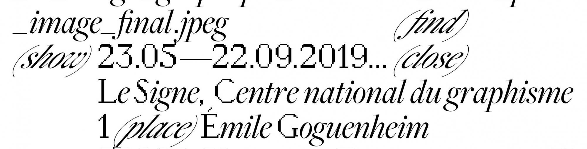 Biennale internationale du design graphique Thumbnail